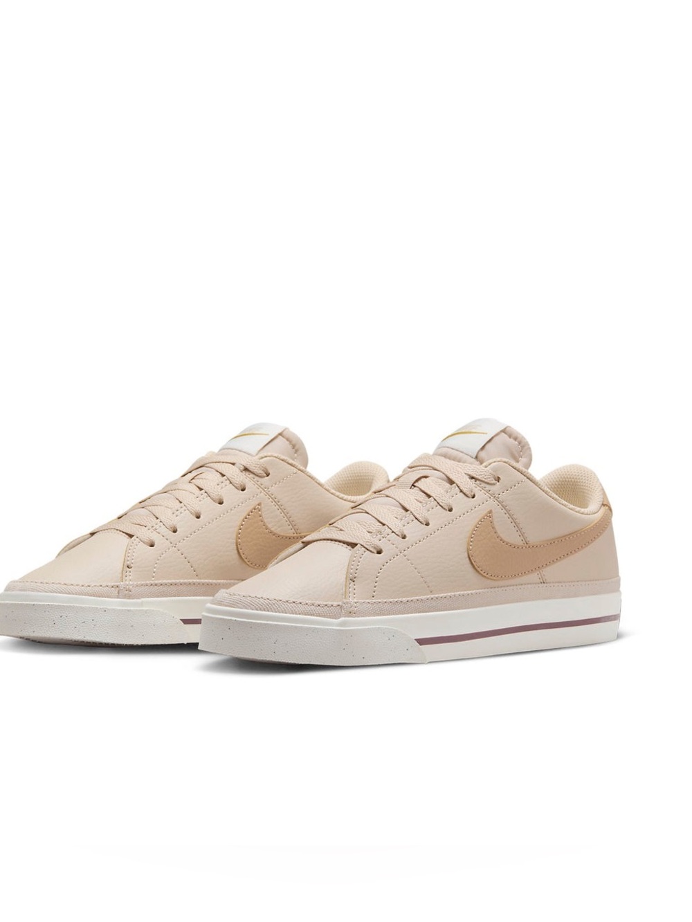 Nike - Women’s Low-Top Sneakers in Pale Beige